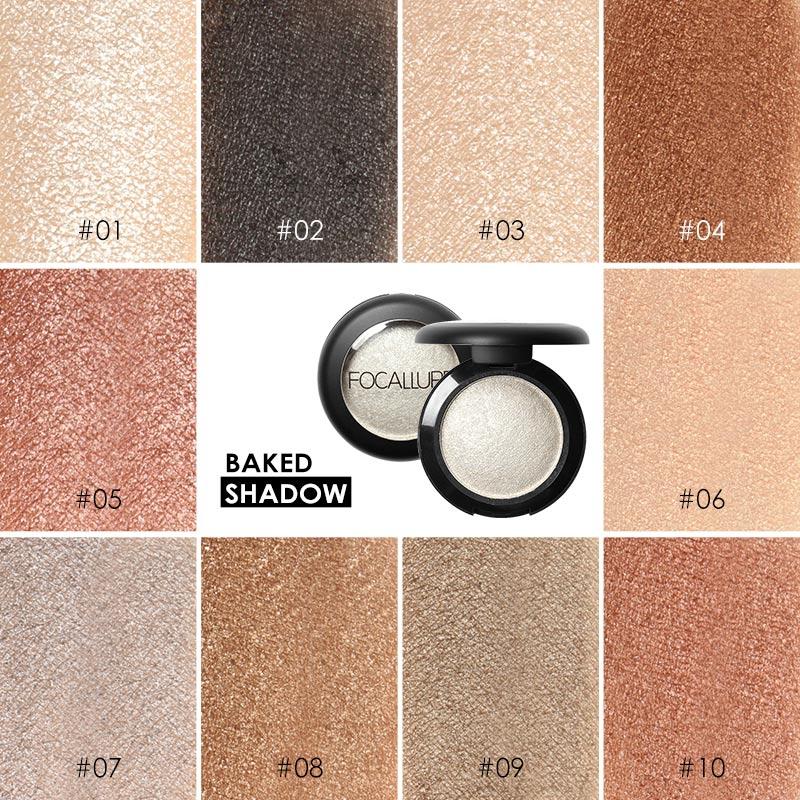 Shimmer Metallic Eyeshadow Makeup
