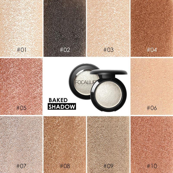 Shimmer Metallic Eyeshadow Makeup