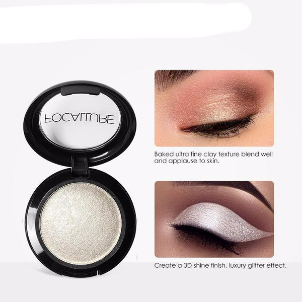 Shimmer Metallic Eyeshadow Makeup
