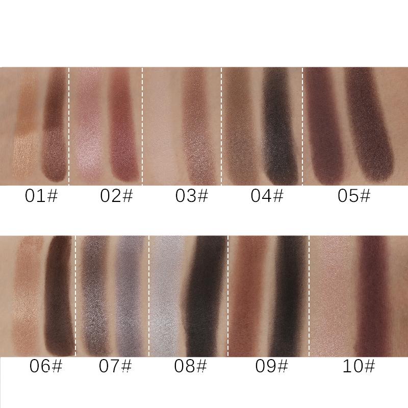 Shimmer Matte Eyeshadow Palette - MakeUp Anywhere